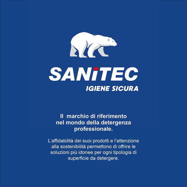 Sani Active 1804-S SANITEC - Sgrassatore Disinfettante Universale Presidio Medico Chirurgico Reg. 20440 - 6 Flaconi 750ml