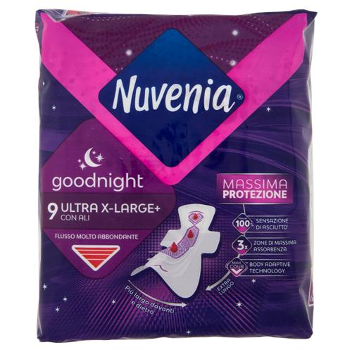 Nuvenia Ultra Notte — Assorbente Notturno con Ali · Vendita all'ingrosso a cartone