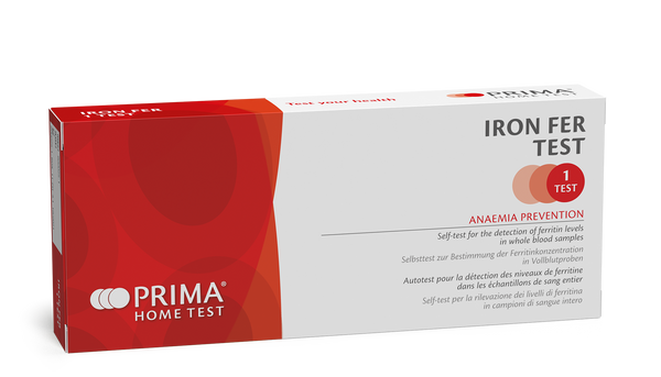 PRIMA Home Test Iron FER Test per il controllo della ferritina