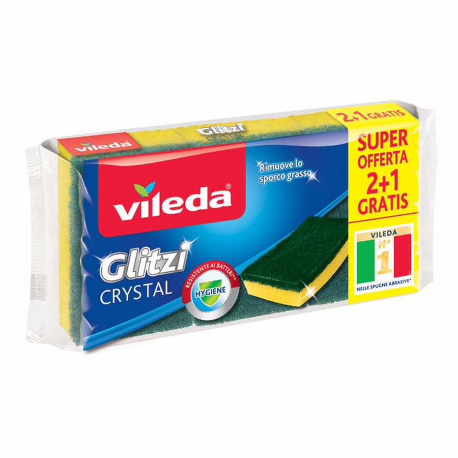 Vileda Glitzi Crystal Spugna+Retina