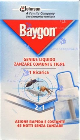 Baygon Genius Ricarica 45 Notti(It