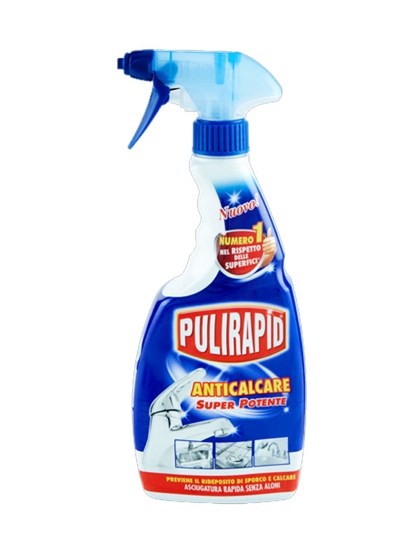 Pulirapid Anticalcare Spray Classico 500ml – Cartone 12 pz