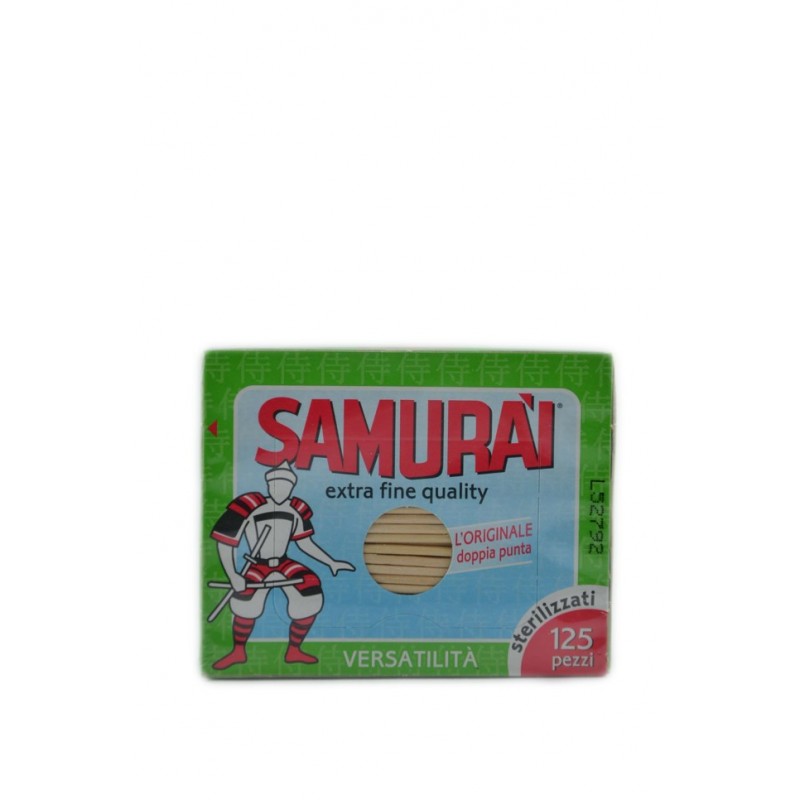 Samurai Stuzzicadenti 125gr pz 3 – Cartone 48 pz