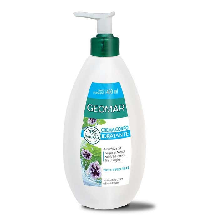 Geomar Crema Corpo 400ml Idratante – Cartone 6 pz