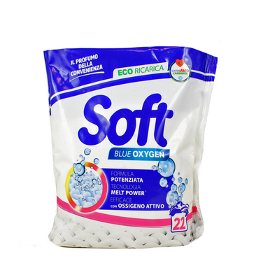 Soft Ricarica 18+4mis Blu Oxygen – Cartone 12 pz