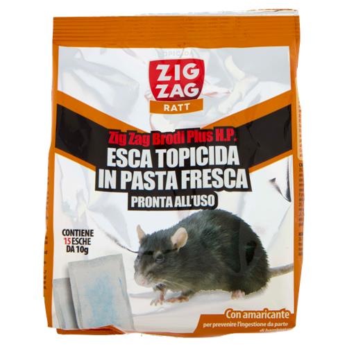 Zig-Zag Esca Topicida in Pasta Fresca pz 15 150gr – Cartone 12 pz