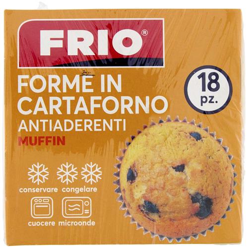 Frio Cartaforno Forme Muffin pz 18 – Cartone 24 pz