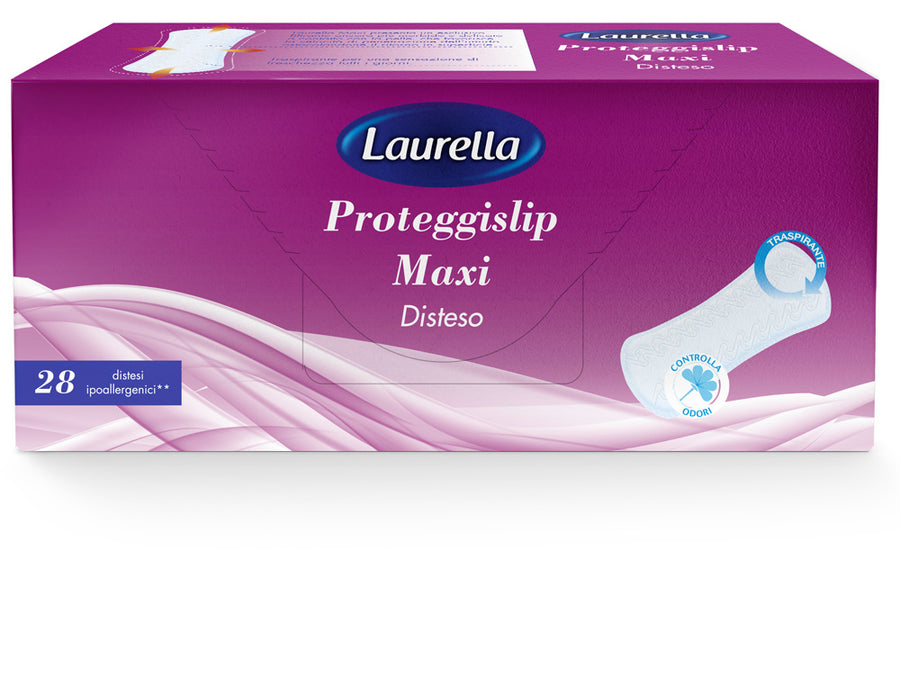 Laurella Cotone Proteggislip Maxi Disteso pz 28 – Cartone 12 pz