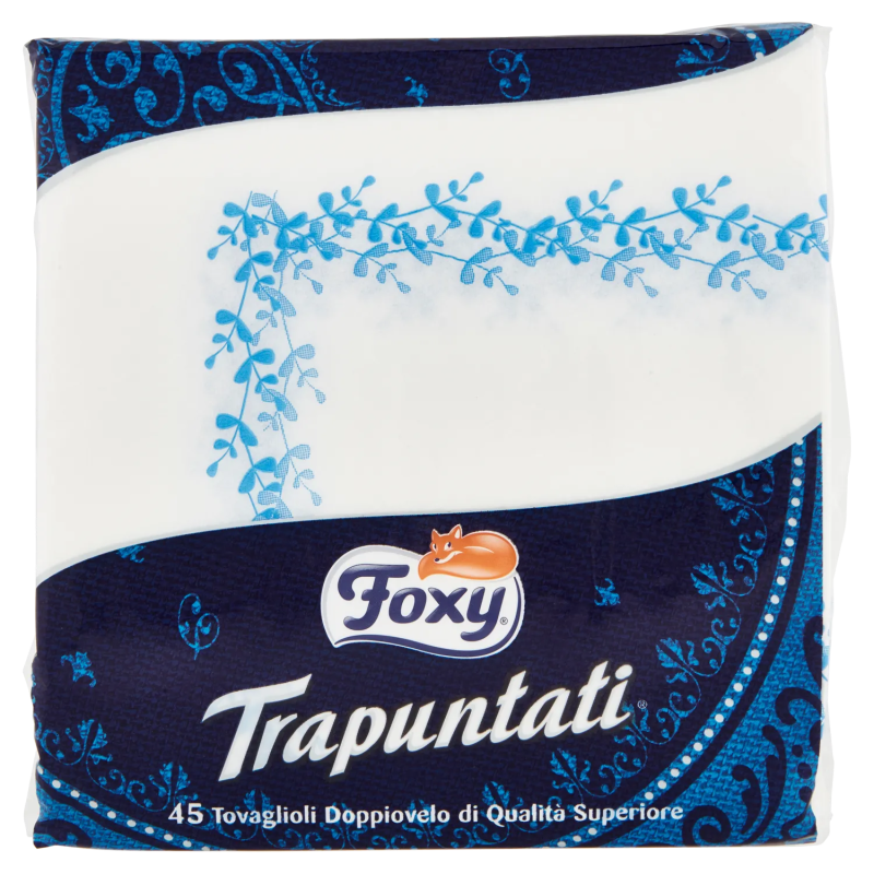 Foxy Tovaglioli Trapuntato 2veli 40pz – Cartone 24 pz