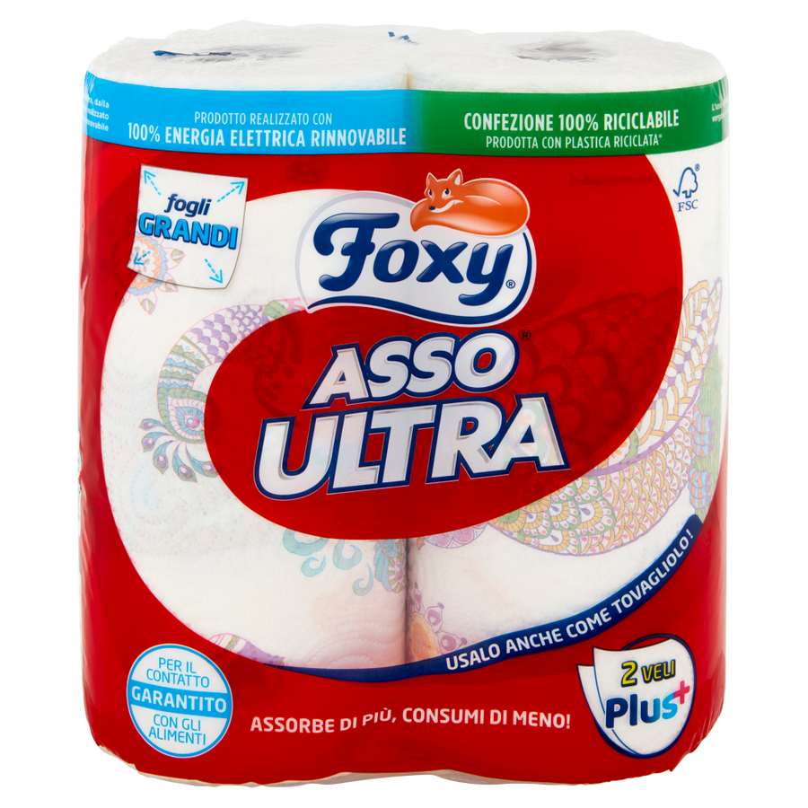 Foxy Asciugoni Pz 2 Asso