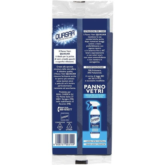 Quasar Panno Vetri – Cartone 60 pz