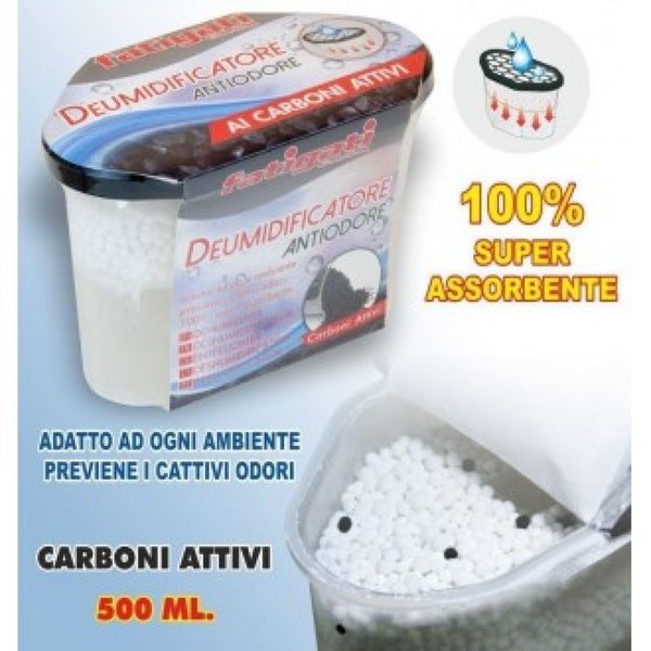 Fatigati Casa Deumidificatore Profumo Carbone