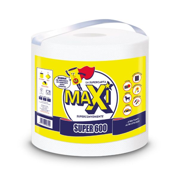 Maxi Bobina Super 600 560gr – Cartone 4 pz