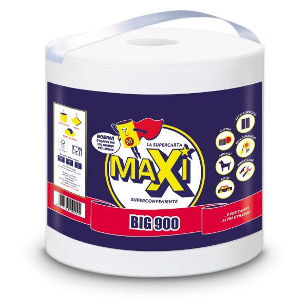 Maxi Bobina Big 900 800gr – Cartone 3 pz