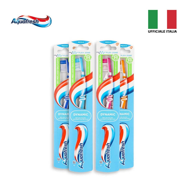 Aquafresh Spazzolino Dinamic Medio – Cartone 12 pz