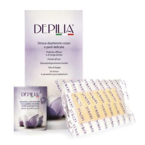 Depilia Strisce Corpo Pz 20+Salviette Post