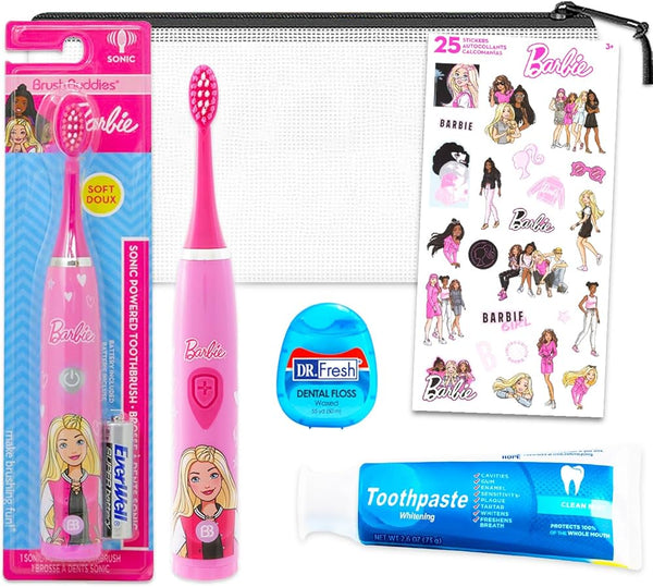 Oral Care Kids Confezione Oral Barbie Spazzolino Elett /dent /bicch /led