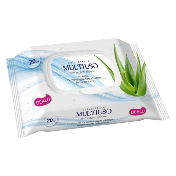 Dealo Salviett Multiuso Pz 20 Aloe