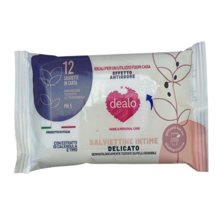 Dealo Salviett Intime Pz 12 Delicate
