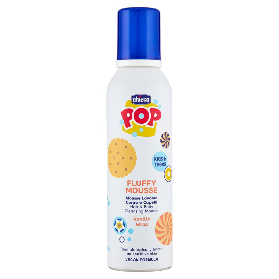 Chicco Pop Mousse Fluffy Levante Corpo&capelli 200ML
