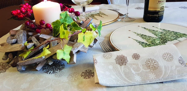 Pocket Airlaid 40x35 cm Effetto Tessuto (50 Pezzi) – Porta Posate Monouso Eleganti per Hotel, Ristoranti e Catering – Made in Italy