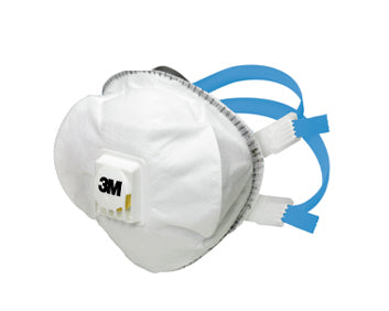 3M 8825+ respiratore per polveri FFP2 con valvola - cartone da 50 pezzi