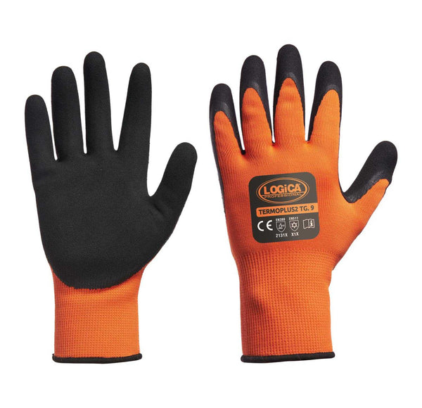 Guanto TERMOPLUS2 Logica antifreddo arancio — foto ufficiale Logica Professional