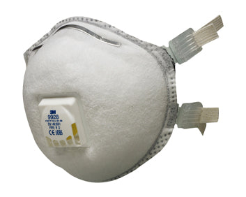 3M 9928 respiratore fumi saldatura/ozono FFP2 con valvola - cartone da 80 pezzi