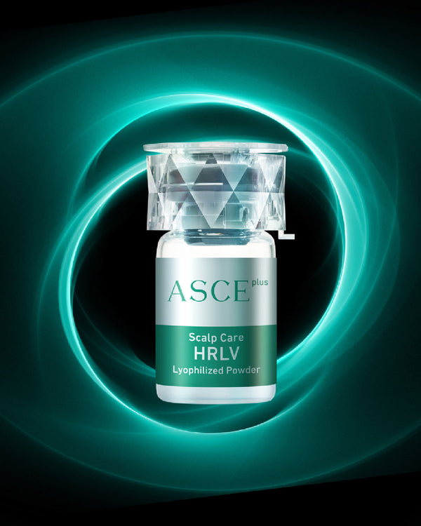 ASCEplus HRLV Scalp Care - Kit da 5 Flaconi - Trattamento Rigenerante per Cuoio Capelluto e Capelli con Esosomi