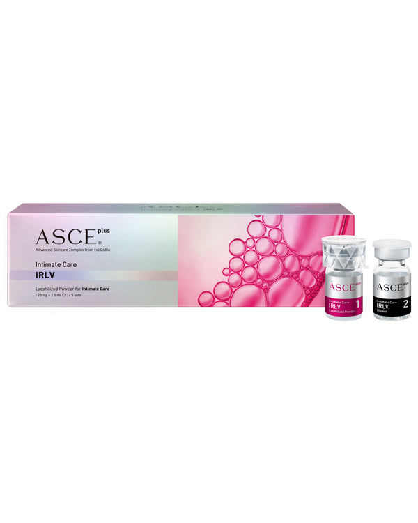 ASCEplus IRLV Intimate Balance Booster - Kit da 5 Flaconi - Trattamento Rigenerante Esosomiale per la Salute Intima