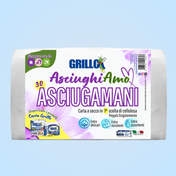 Grillo Asciugamani Monouso 35X