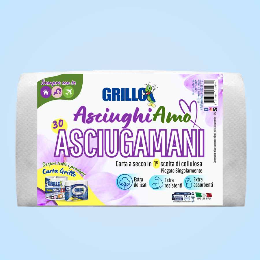 Grillo Asciugamani Monouso 35X