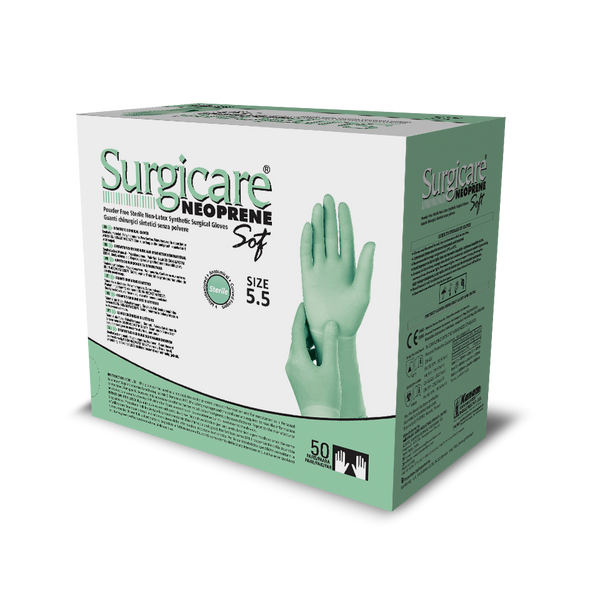 Gardening Guanti Chirurgici Sterili in Neoprene CHNEO - Cartone 200 paia