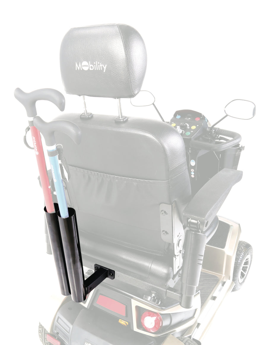 Porta bastone doppio per scooter, dettaglio