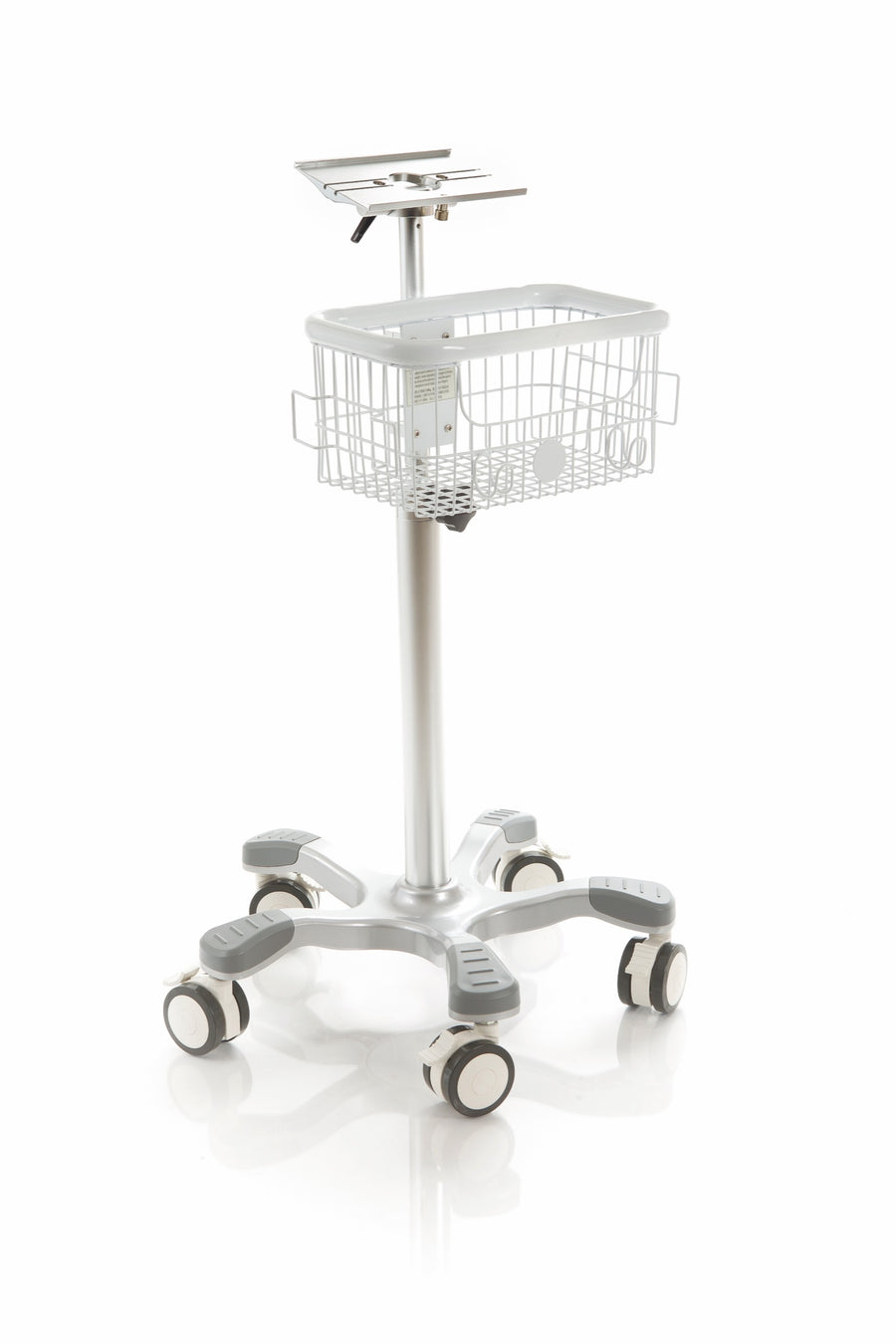 Carrello Alluminio Ecg Monitor Paz