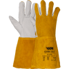 Guanti Saldatura TIG Pelle Combinata VAM Combi TIG - Giallo/Bianco/Blu - Cartone 60 Paia