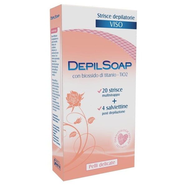 Depilsoap Strisce Viso Pz 20