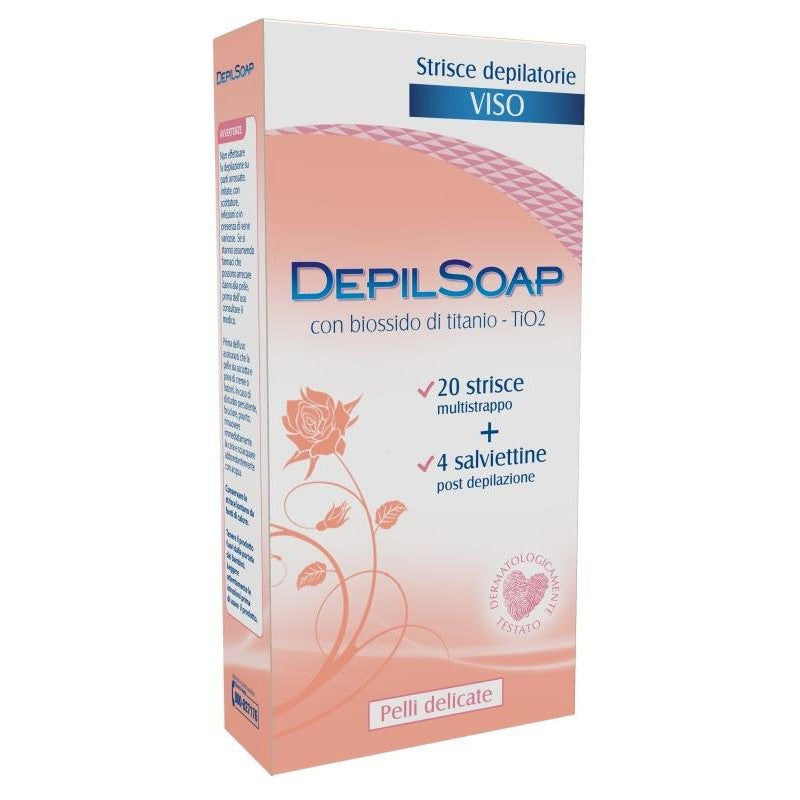 Depilsoap Strisce Viso Pz 20