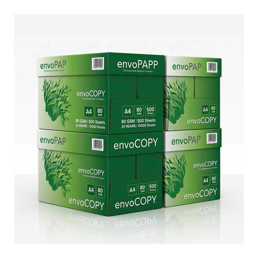 envoCOPY carta A4 80 g/m2 - 4 cartoni 20 risme