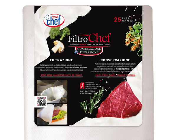 Crown Chef Filtrochef panni filtrazione monouso - 3190