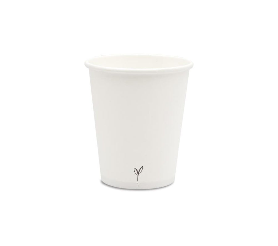 Bicchiere carta bevande 200 ml Bianco
