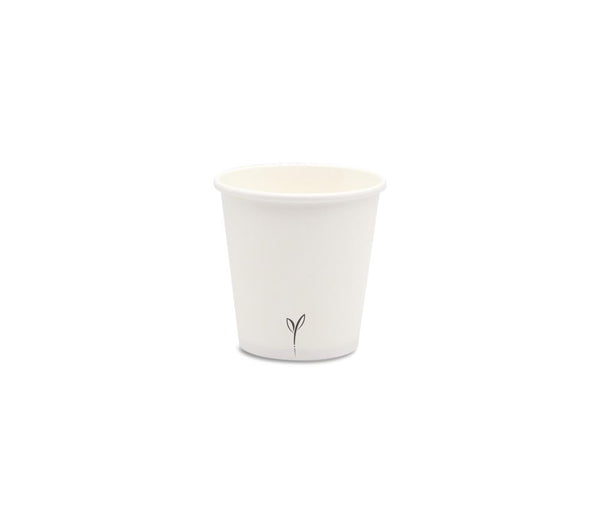 Bicchiere carta caffè 65 ml Bianco