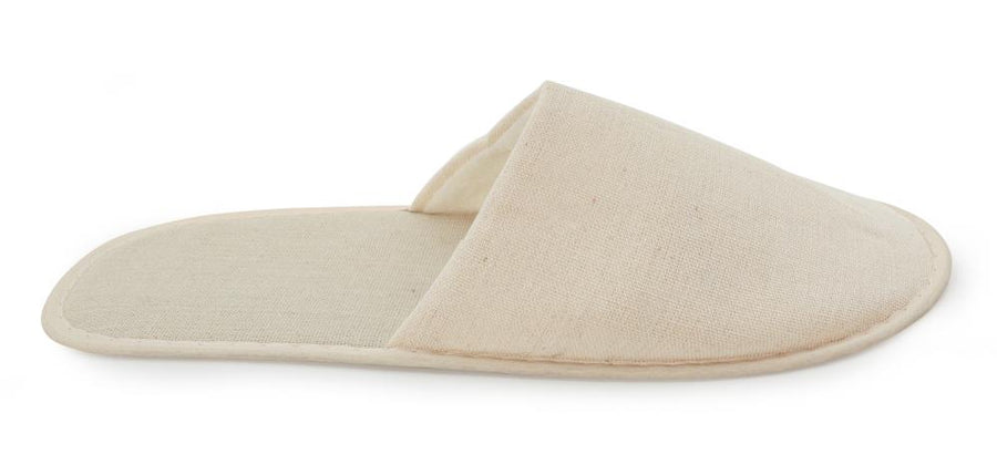 Ciabatta Luxury chiusa ecru monouso