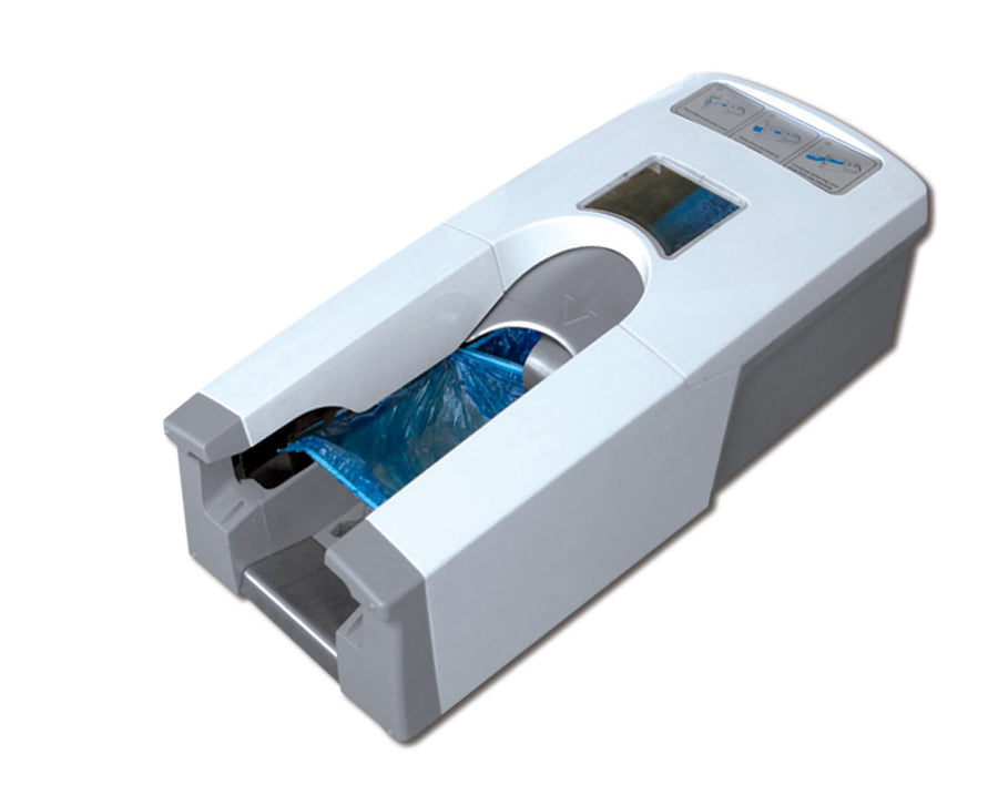 Dispenser automatico copriscarpe Classic 110 per RSA, studi medici e ambienti sanitari