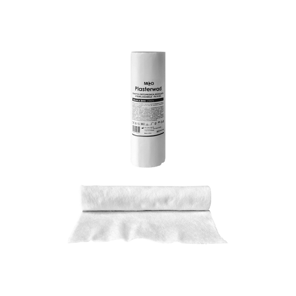 M+D PLASTERWAD Ovatta Agugliata Sottogesso Sterilizzabile - NON STERILE - Bag da 12 Roll