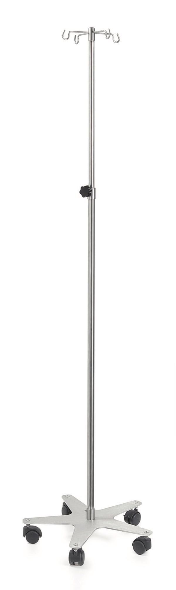 Asta Flebo Acciaio 4 G Base Inox Lamie
