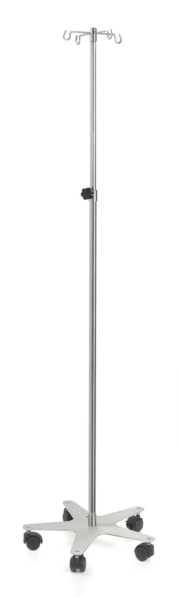 Asta Flebo Acciaio 4 G Base Inox Lamie