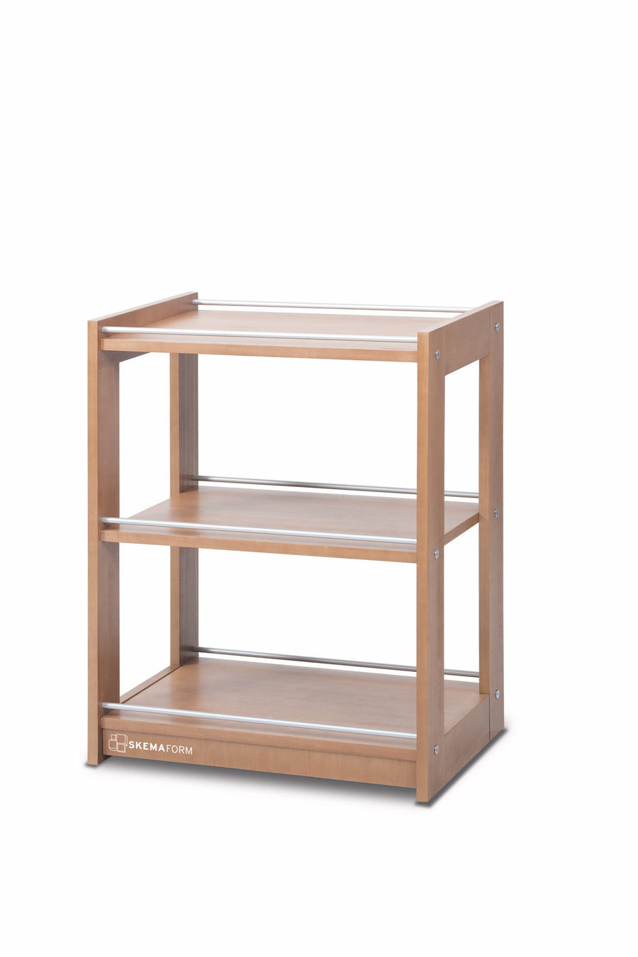 Carrello Legno Lineare 3 Ripiani