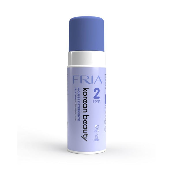 Mousse detergente delicata Fria Korean Beauty da 150 ml, cartone intero da 6 confezioni.