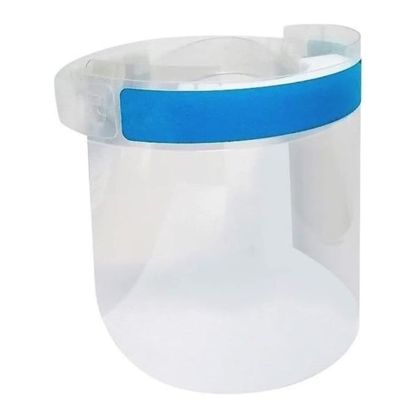 Visiera Protettiva Integrale Policarbonato Paraschizzi Trasparente E Regolabile